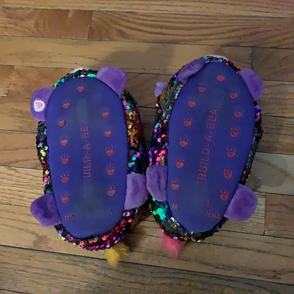 Build-A-Bear Sequin Slippers - Picture 6 of 6